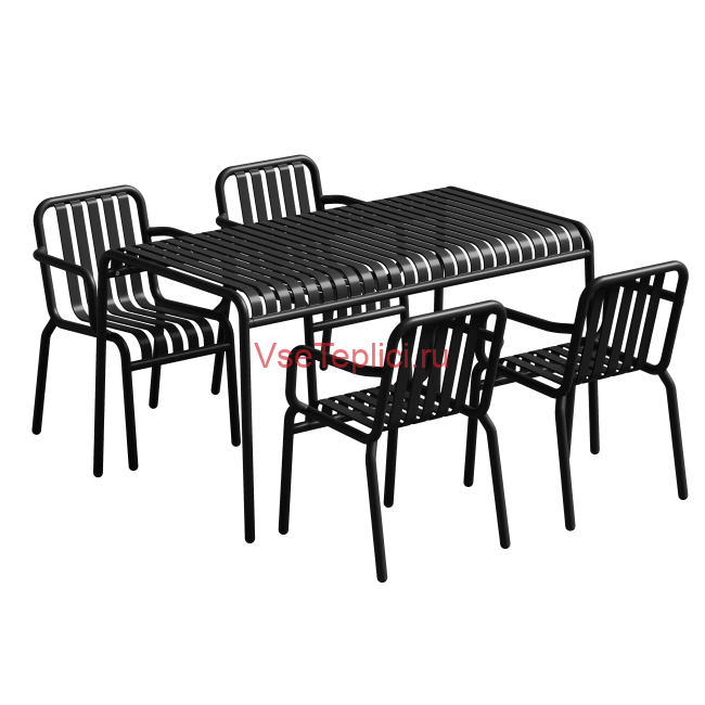 Комплект обеденной мебели Flow 2 Комплект обеденной мебели Flow 2