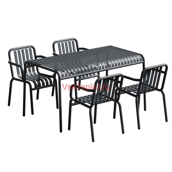 Комплект обеденной мебели Flow 2 Комплект обеденной мебели Flow 2