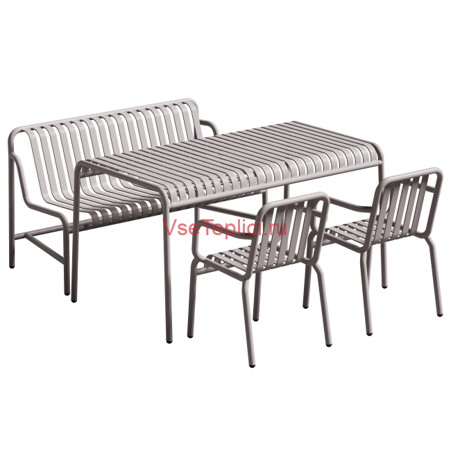 Комплект обеденной мебели Flow 3 Комплект обеденной мебели Flow 3