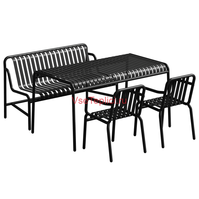 Комплект обеденной мебели Flow 3 Комплект обеденной мебели Flow 3