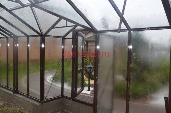 Теплица из стекла Botanik Mini