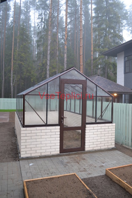 Теплица из стекла Botanik Mini