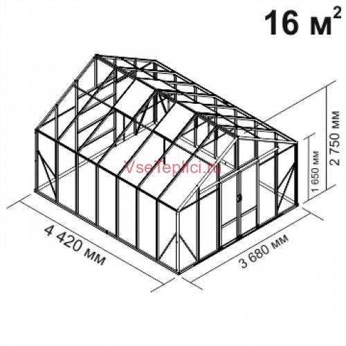 Теплица Botanik Maximum