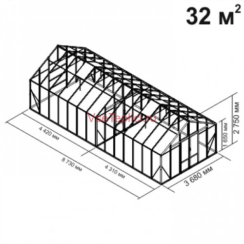 Теплица Botanik Maximum