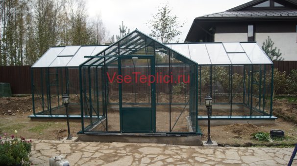 Теплицы Botanik-T с тамбуром