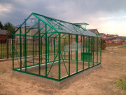 Теплица под стекло Botanik Standard 19 кв м  Теплица под стекло Botanik Standard 19 кв м