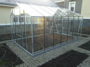 Стеклянная теплица АСГ 2,92 м 12 кв м