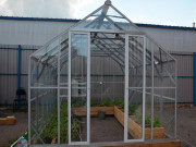 Теплица со стеклом Удача-11 2,5x7,2 м