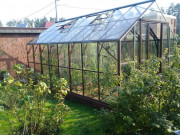 Теплица со стеклом Удача-11 2,5x8,4 м
