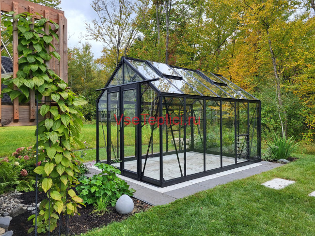 Алюминиевая теплица "TeploGarden" 10 кв. м. 4,24*2,44 Алюминиевая теплица "TeploGarden" 10 кв. м. 4,24*2,44