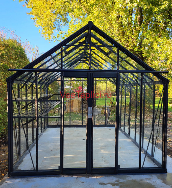 Алюминиевая теплица "TeploGarden" M 9 кв. м. 3,06*3,06 Алюминиевая теплица "TeploGarden" M 9 кв. м. 3,06*3,06