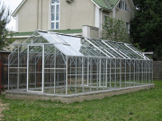 Теплица со стеклом Удача-12 3x12 м