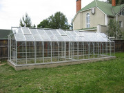 Теплица со стеклом Удача-12 4x6,63 м