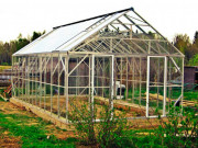Теплица со стеклом Удача-12 4x10 м