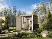 Сборный металлический сарай серии Neo 2*2 м Сборный металлический сарай серии Neo 2*2 м