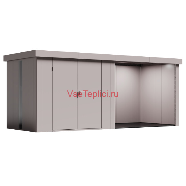 Сборный металлический сарай серии Neo 6*2 м Сборный металлический сарай серии Neo 6*2 м