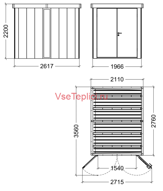 Гараж NEO 3*2 Гараж NEO 3*2
