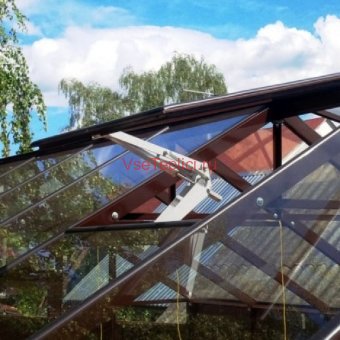 Автоматическая система открывания для проветривания теплицы Автоматическая система открывания для проветривания теплицы