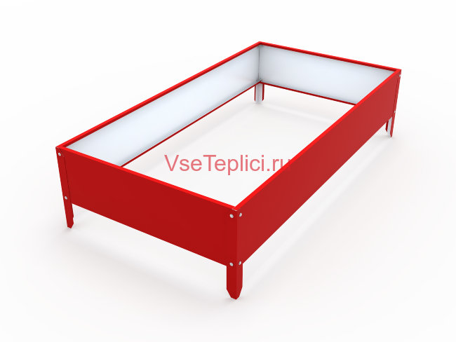 Грядки  оцинкованные профиль СТАНДАРТ высота бортика 17 см