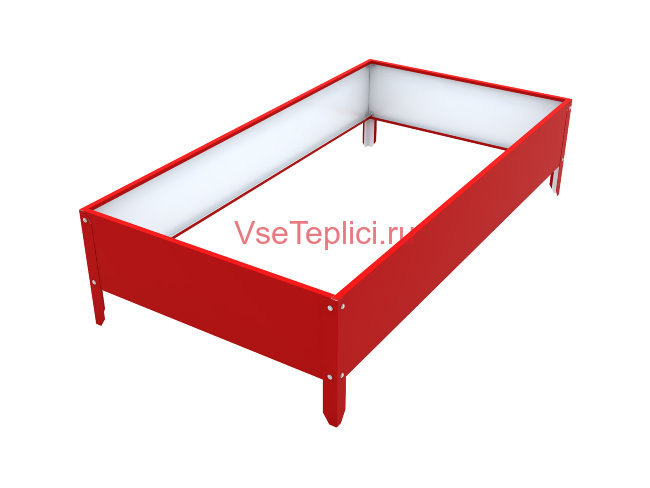 Грядки  оцинкованные профиль СТАНДАРТ высота бортика 23 см